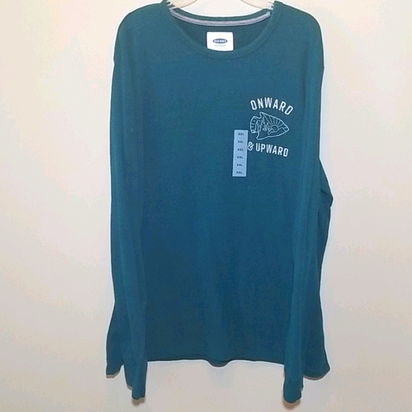 Old Navy Other - Old Navy Green Onward & Upward Shirt